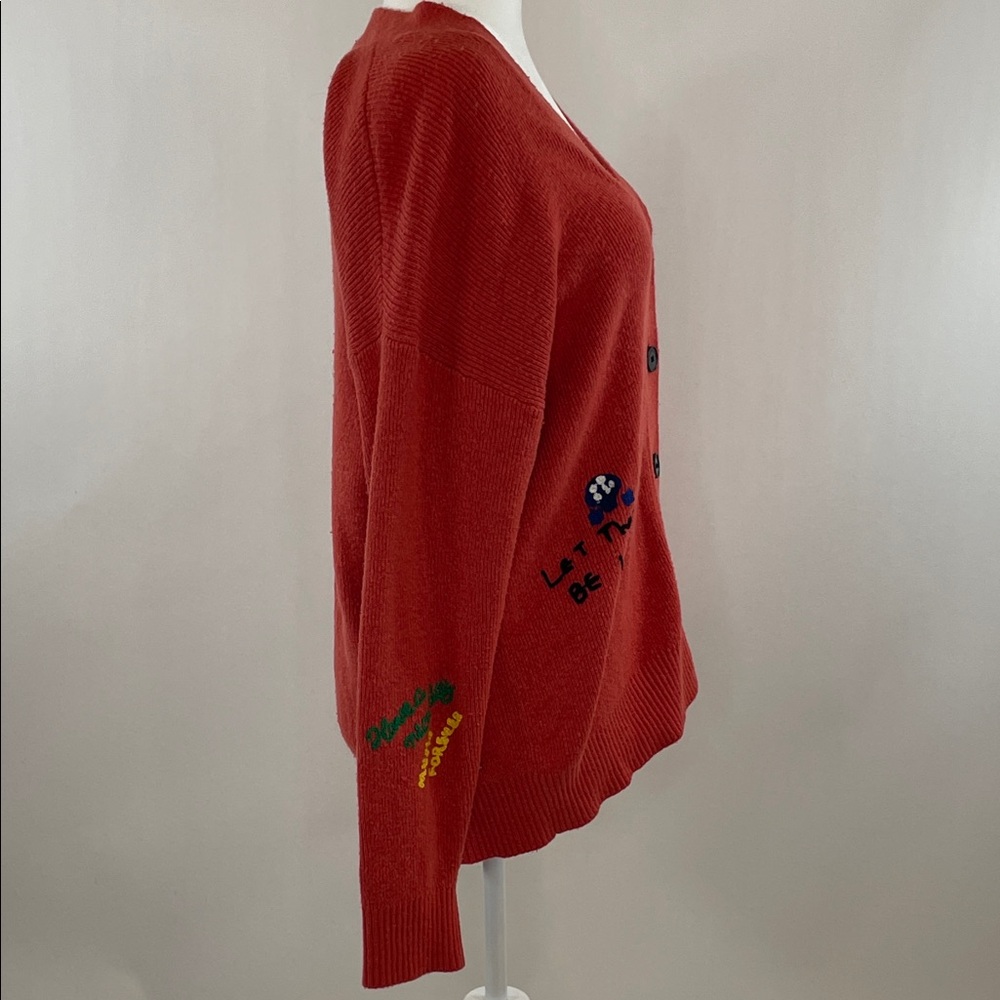 Scotch & Soda Varsity Embroidered Cardigan, M - Picture 11 of 14